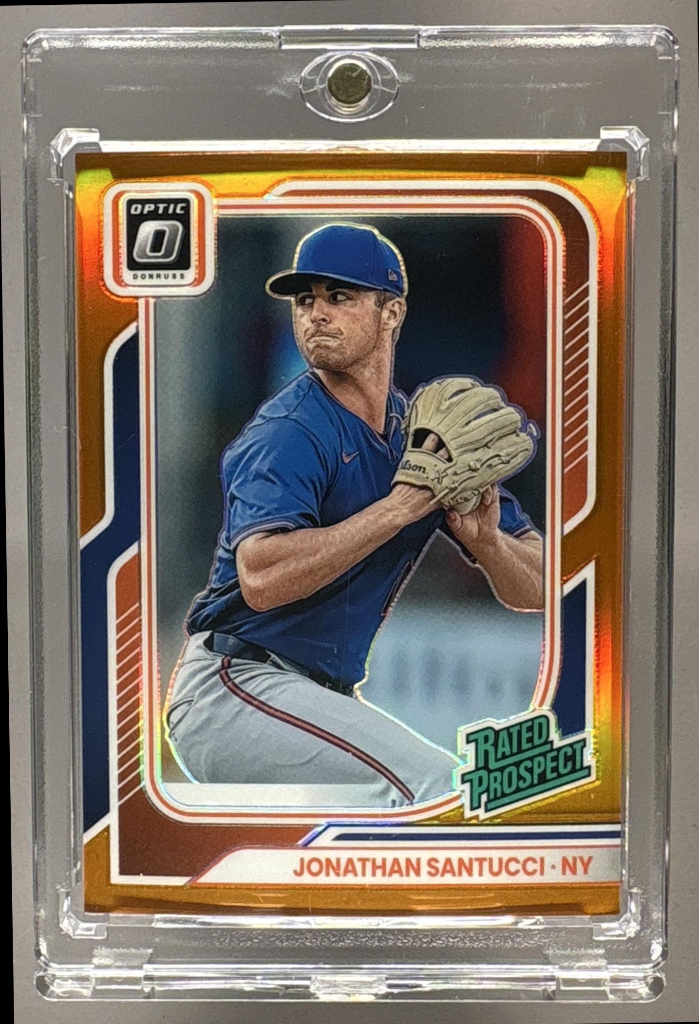 2026 PANINI DONRUSS JONATHAN SANTUCCI #138 RATED PROSPECTS OPTIC ORANGE /199