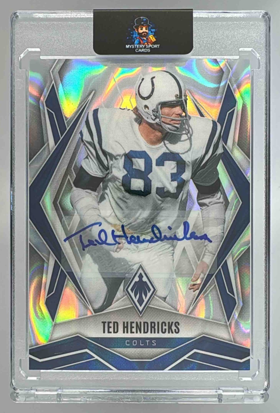 Card image for 2025 Panini Football Phoenix Ted Hendricks Auto /199 #88