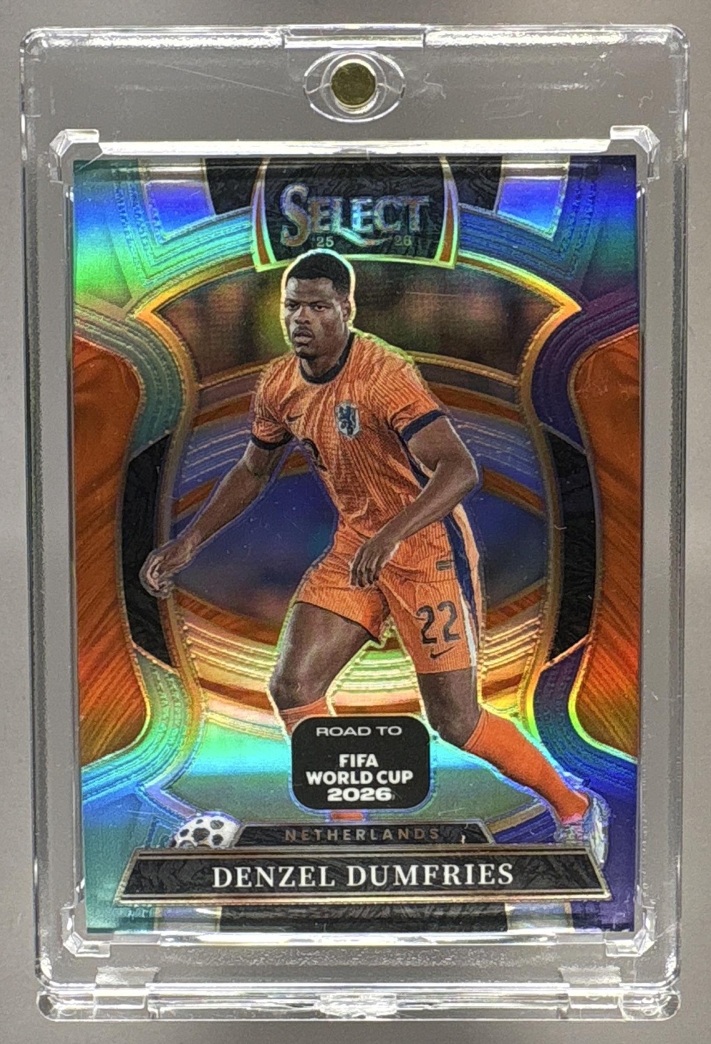 2025 PANINI SELECT ROAD TO FIFA WORLD CUP DENZEL DUMFRIES #88 TERRACE