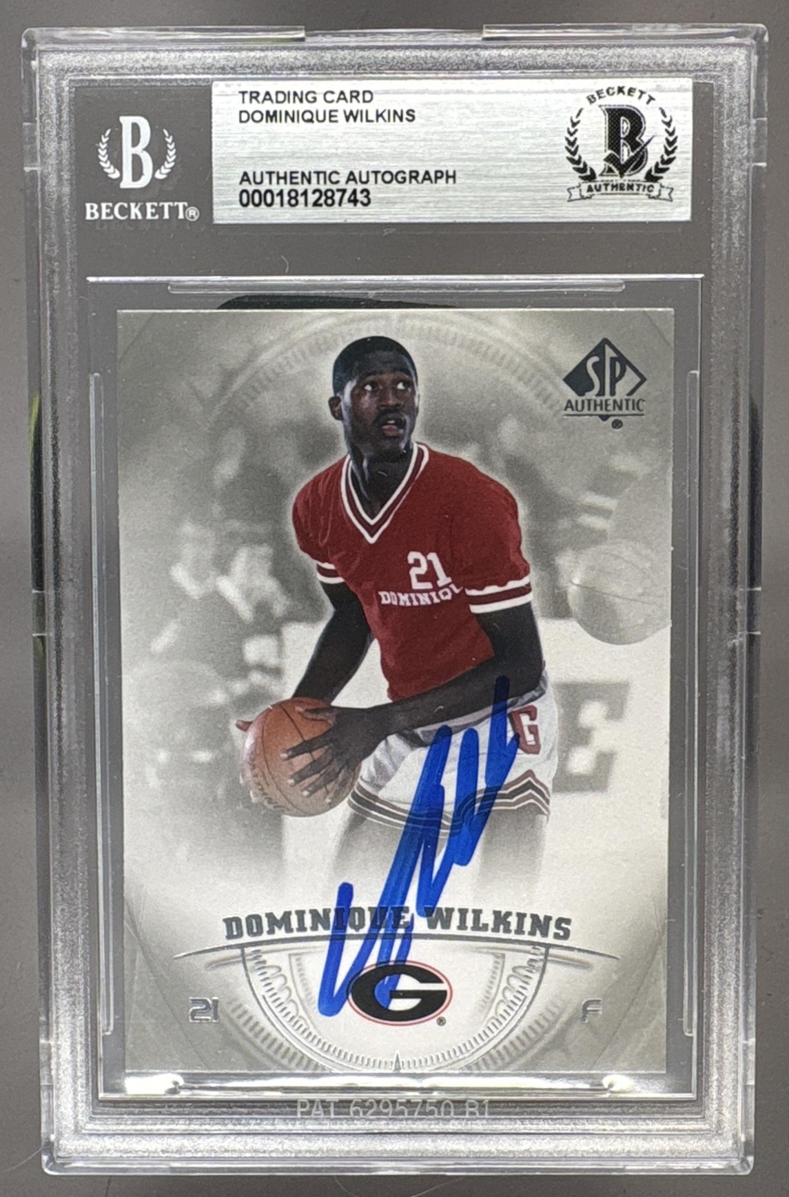 DOMINQUE WILKINS BGS AUTHENTIC AUTO