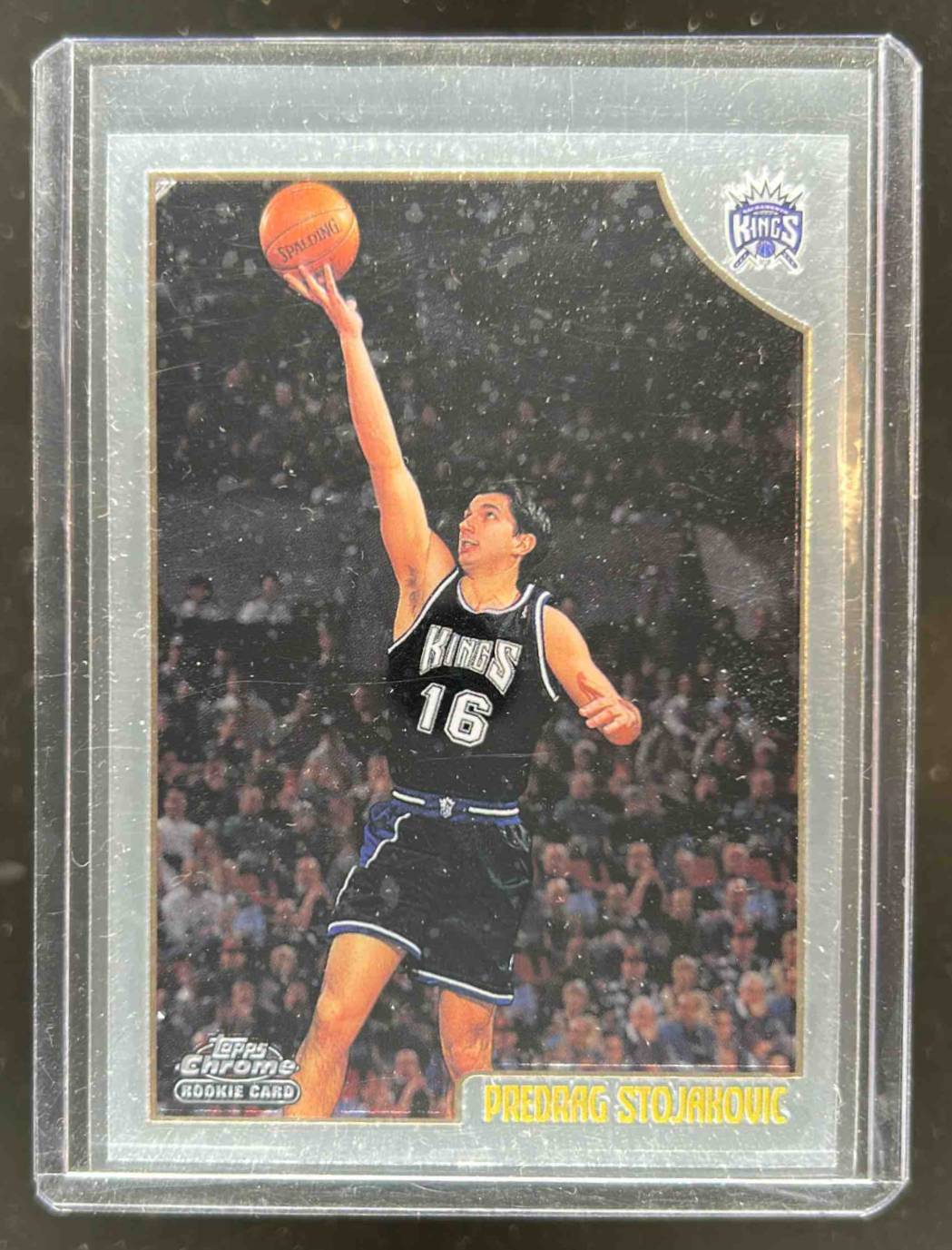Card image for 1998-99 TOPPS CHROME PREDRAG STOJAKOVIC #201 RC ROOKIE SACRAMENTO KINGS