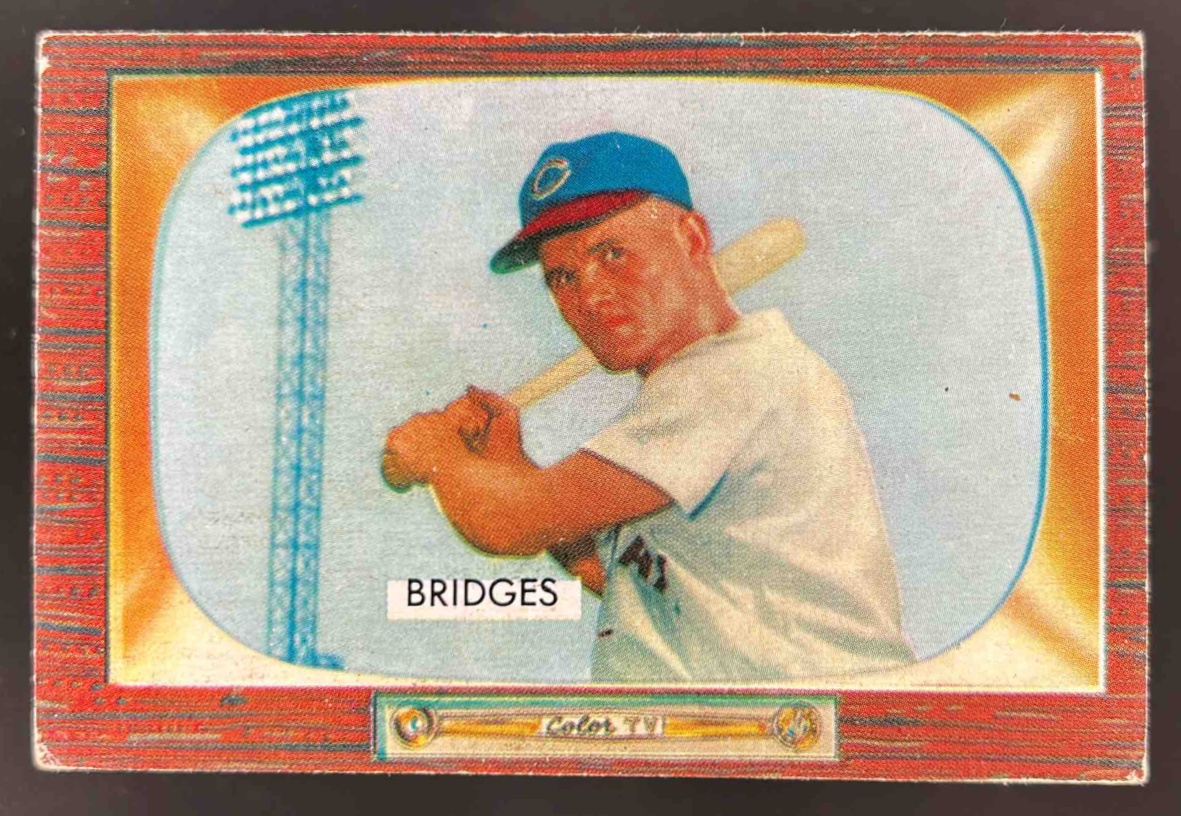 Card image for 1955 BOWMAN BASEBALL ROCKY BRIDGES #136