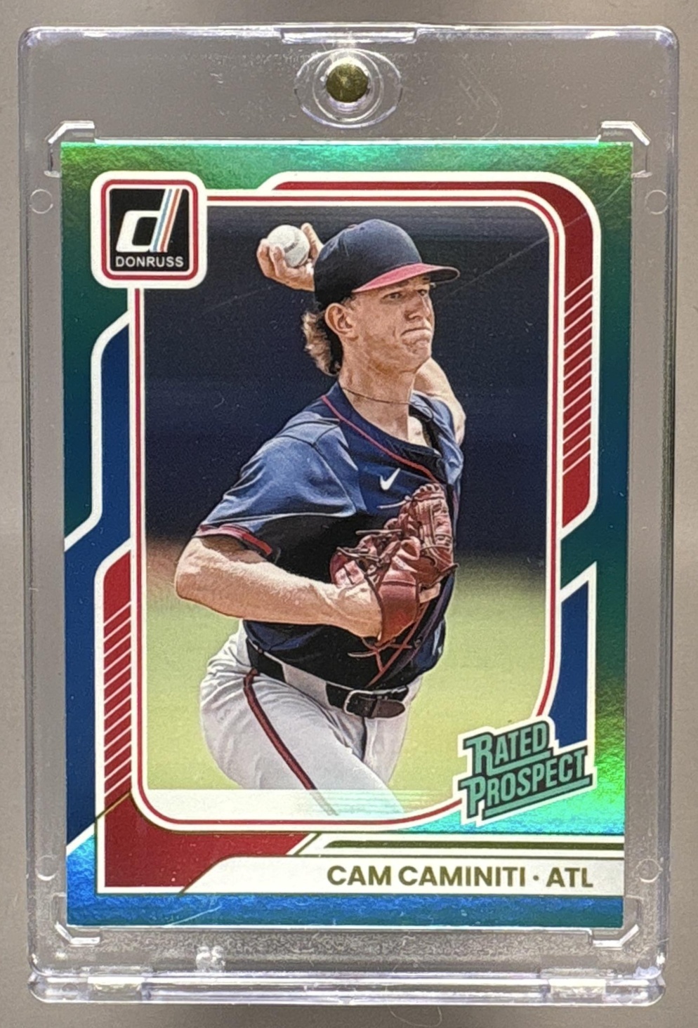 2026 PANINI DONRUSS CAM CAMINITI #188 RATED PROSPECTS TEAL 14/25 PROSPECT BRAVES