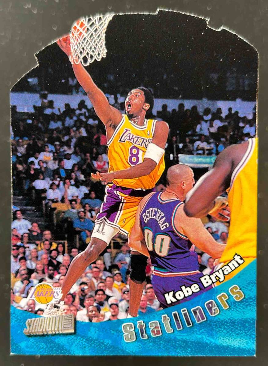 Card image for 1998-99 TOPPS 99 STADIUM CLUB KOBE BRYANT STATLINERS #S17 LOS ANGELES LAKERS