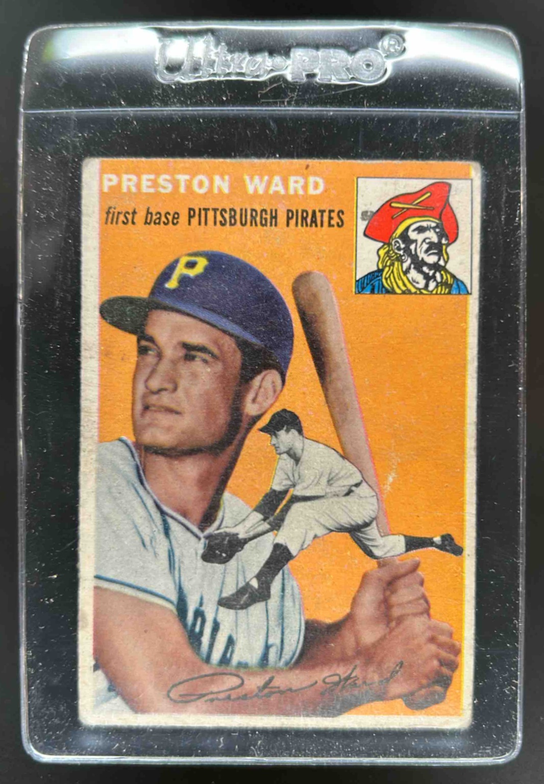 Card image for 1954 TOPPS BASEBALL PRESTON WARD #72 PITTSBURGH PIRATES