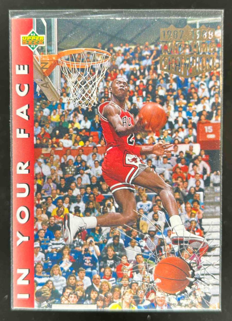 Card image for 1992-93 UPPER DECK MICHAEL JORDAN #453 CHICAGO BULLS