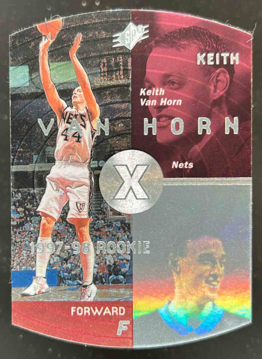 Card image for 1997-98 SPX KEITH VAN HORN #27 RC ROOKIE NEW JERSEY NETS