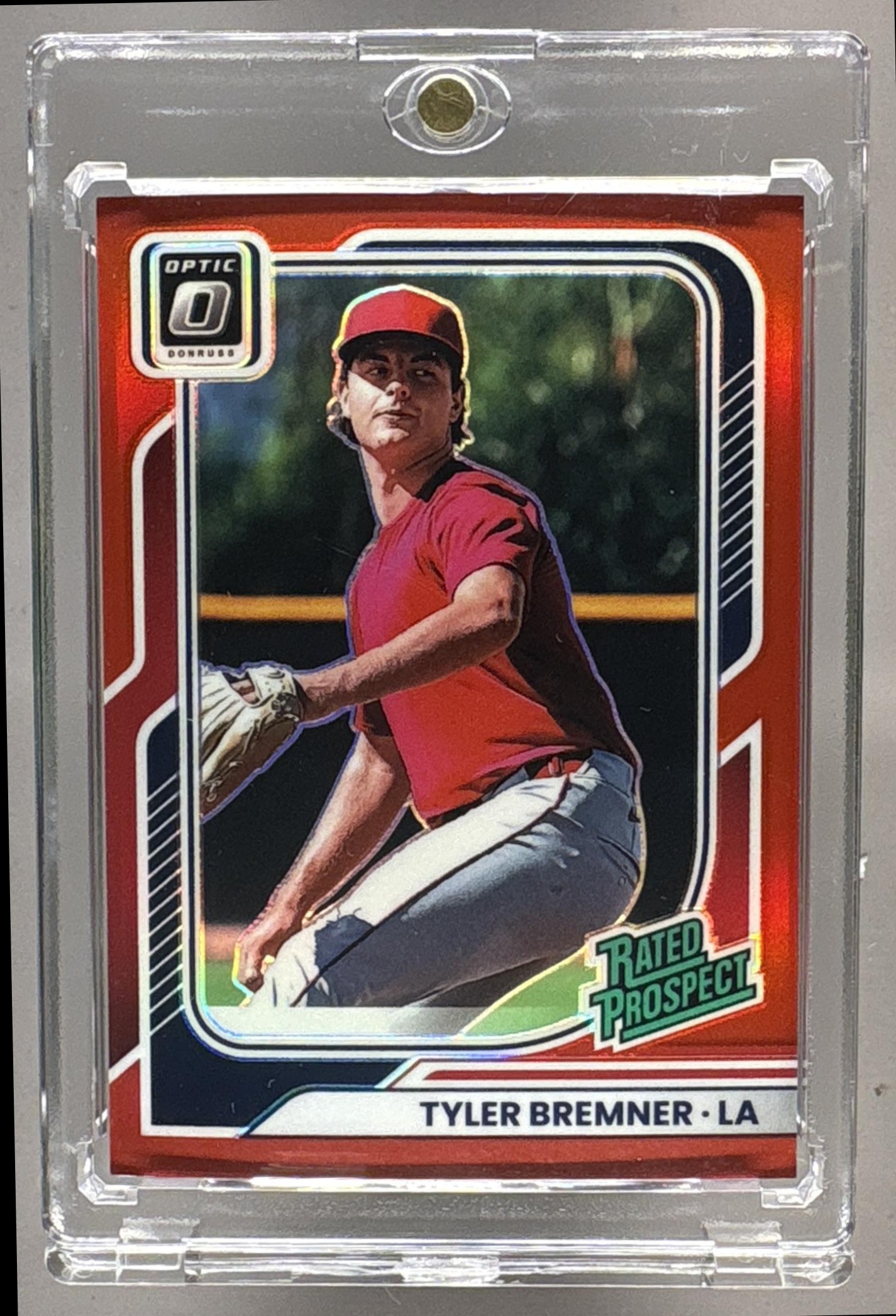 2026 PANINI DONRUSS TYLER BREMNER #177 RATED PROSPECTS OPTIC RED /99 PROSPECT