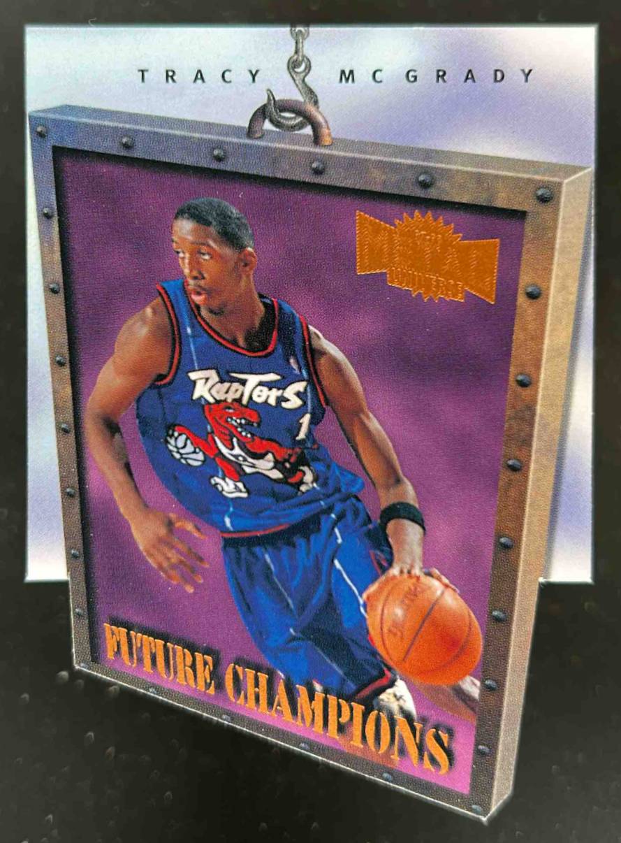 Card image for 1997-98 METAL UNIVERSE CHAMPIONSHIP TRACY MCGRADY #7 FC FUTURE CHAMPIONS RC