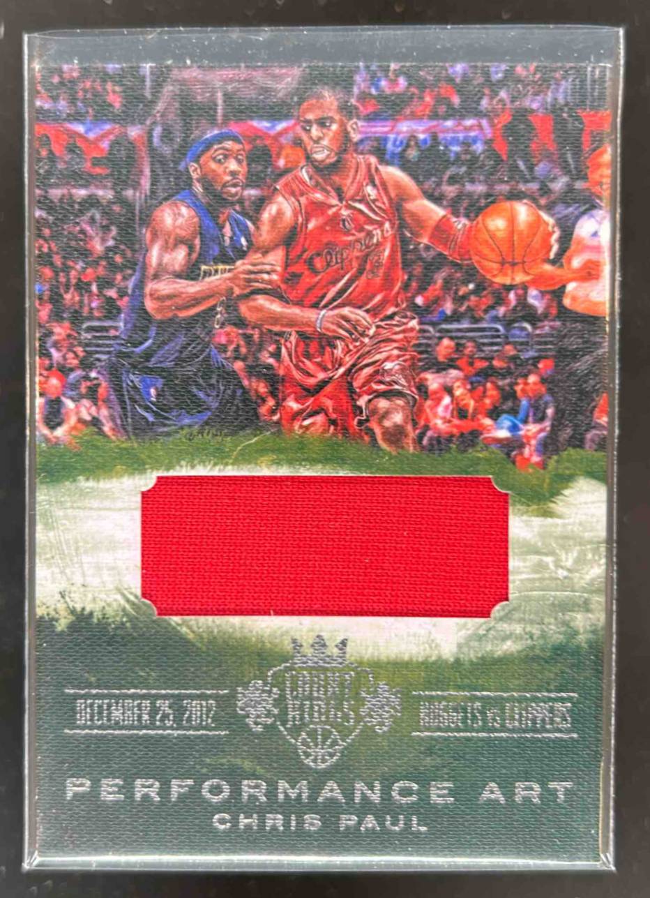 Card image for 2013-14 Panini Court Kings Chris Paul Performance Art Memorabilia /299 #33