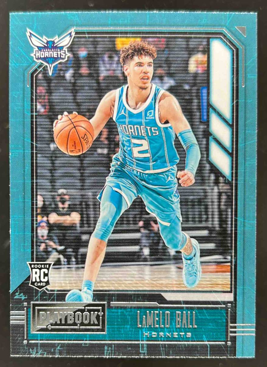 Card image for 2020-21 PANINI CHRONICLES LAMELO BALL #192 RC ROOKIE CHARLOTTE HORNETS