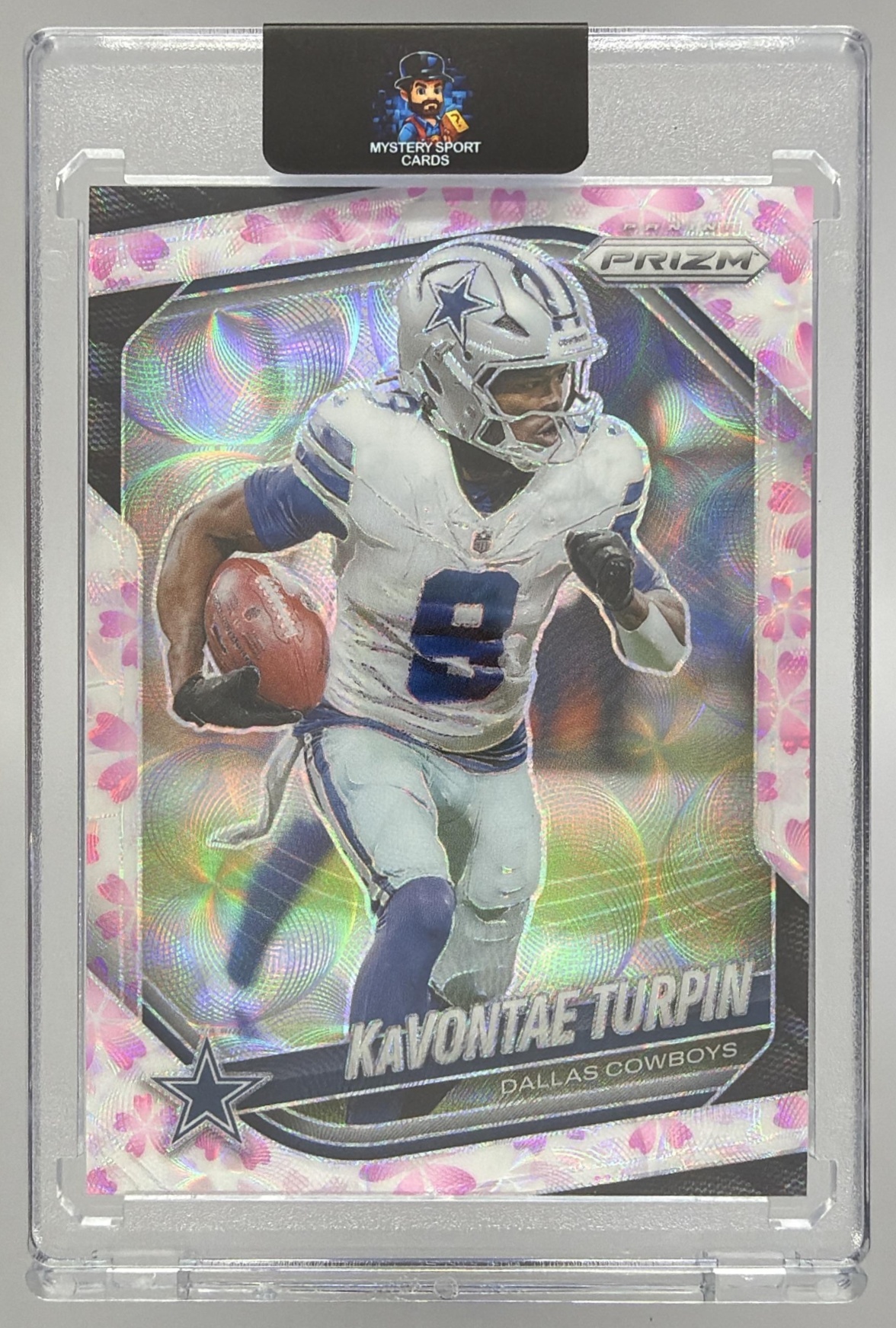 Card image for 2025 Panini Prizm KaVontae Turpin Choice Cherry Blossom /15 #137 Cowboys