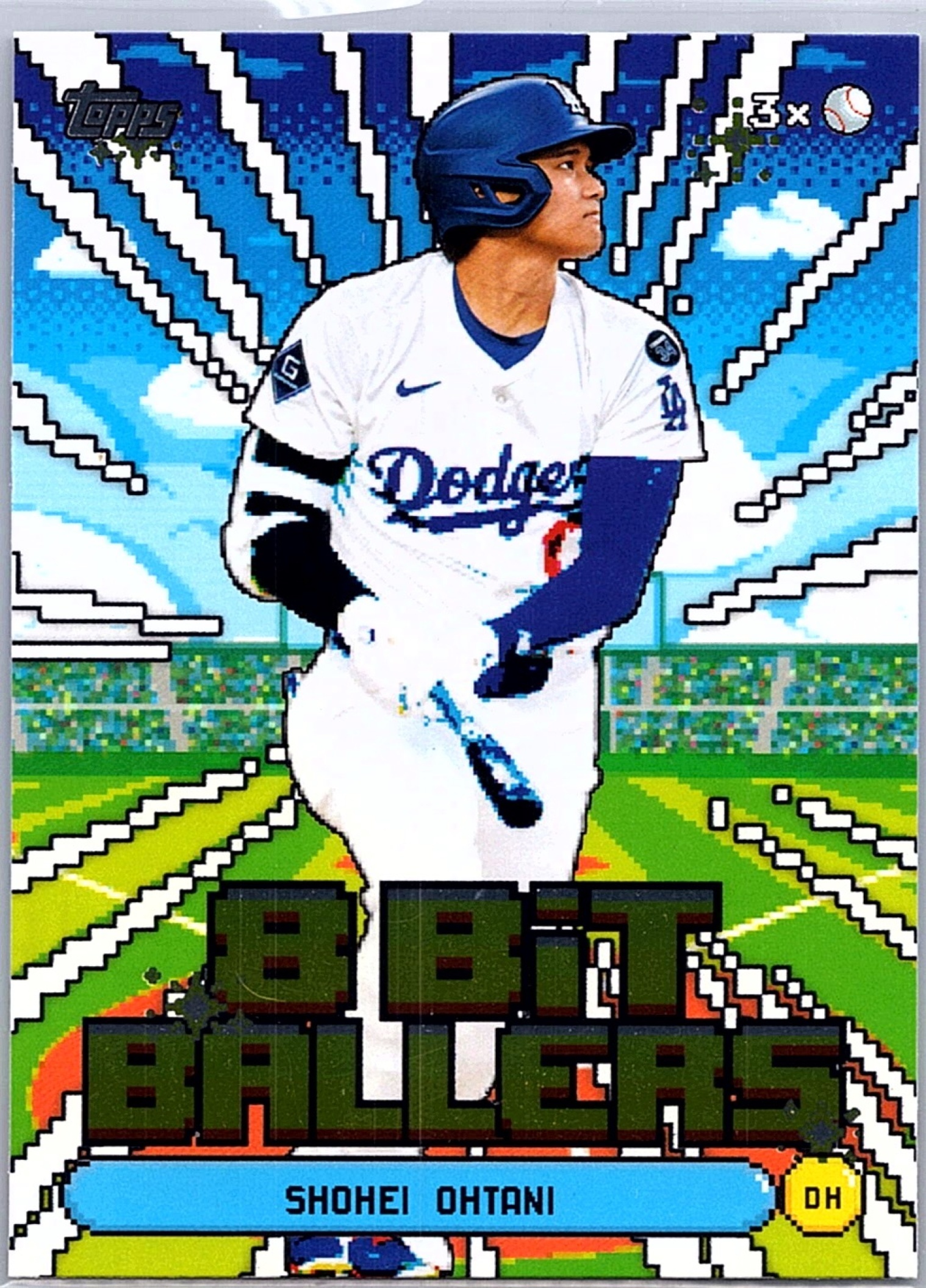 2026 Topps Series 1 SHOHEI OHTANI 8-Bit Ballers #8B-7 Dodgers
