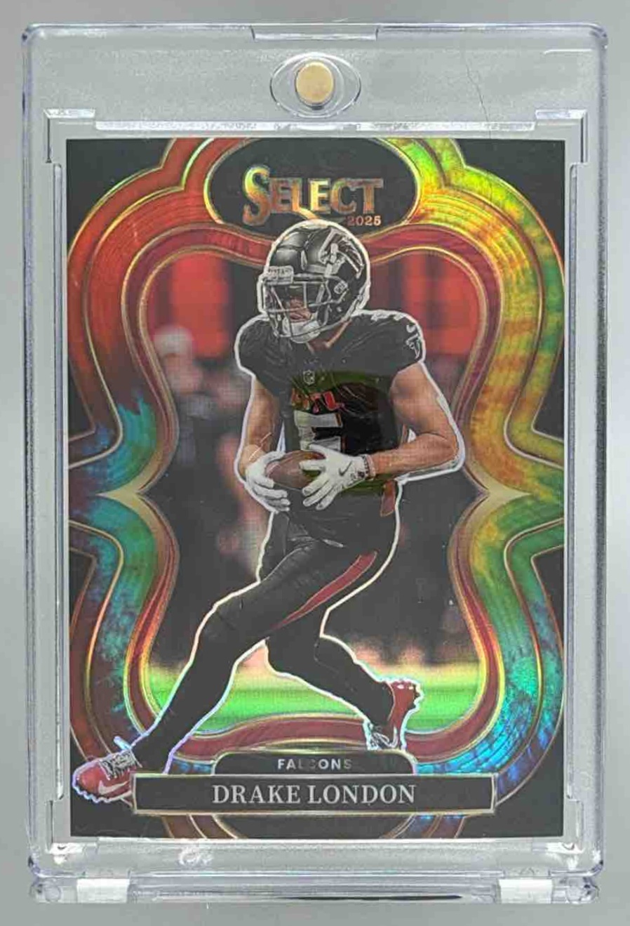 Card image for 2025 Panini Football Select Drake London Suite Level #347 Atlanta Falcons