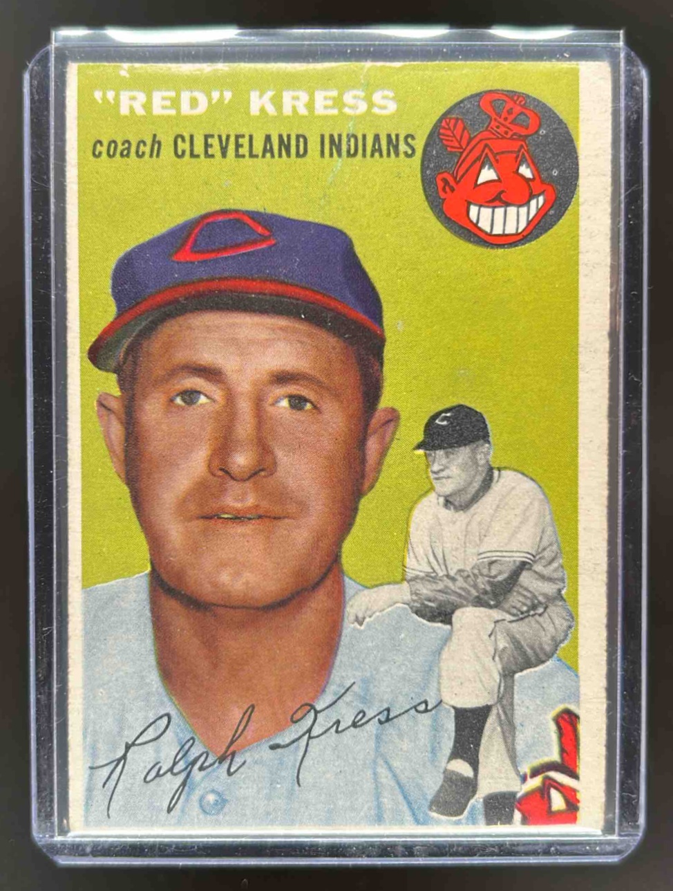 Card image for 1954 TOPPS BASEBALL RED KRESS #160