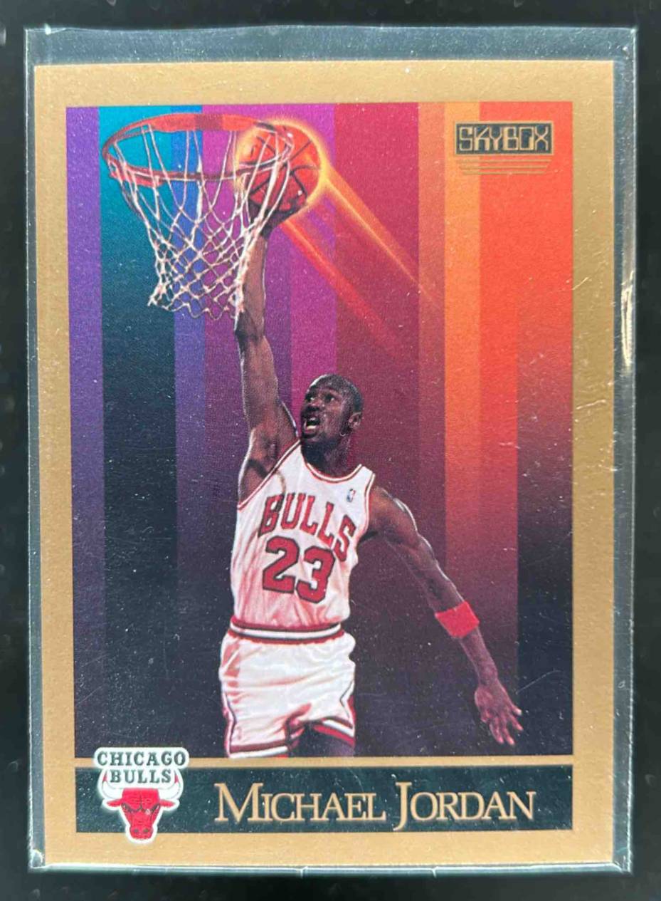 Card image for 1990-91 SKYBOX MICHAEL JORDAN #41 CHICAGO BULLS