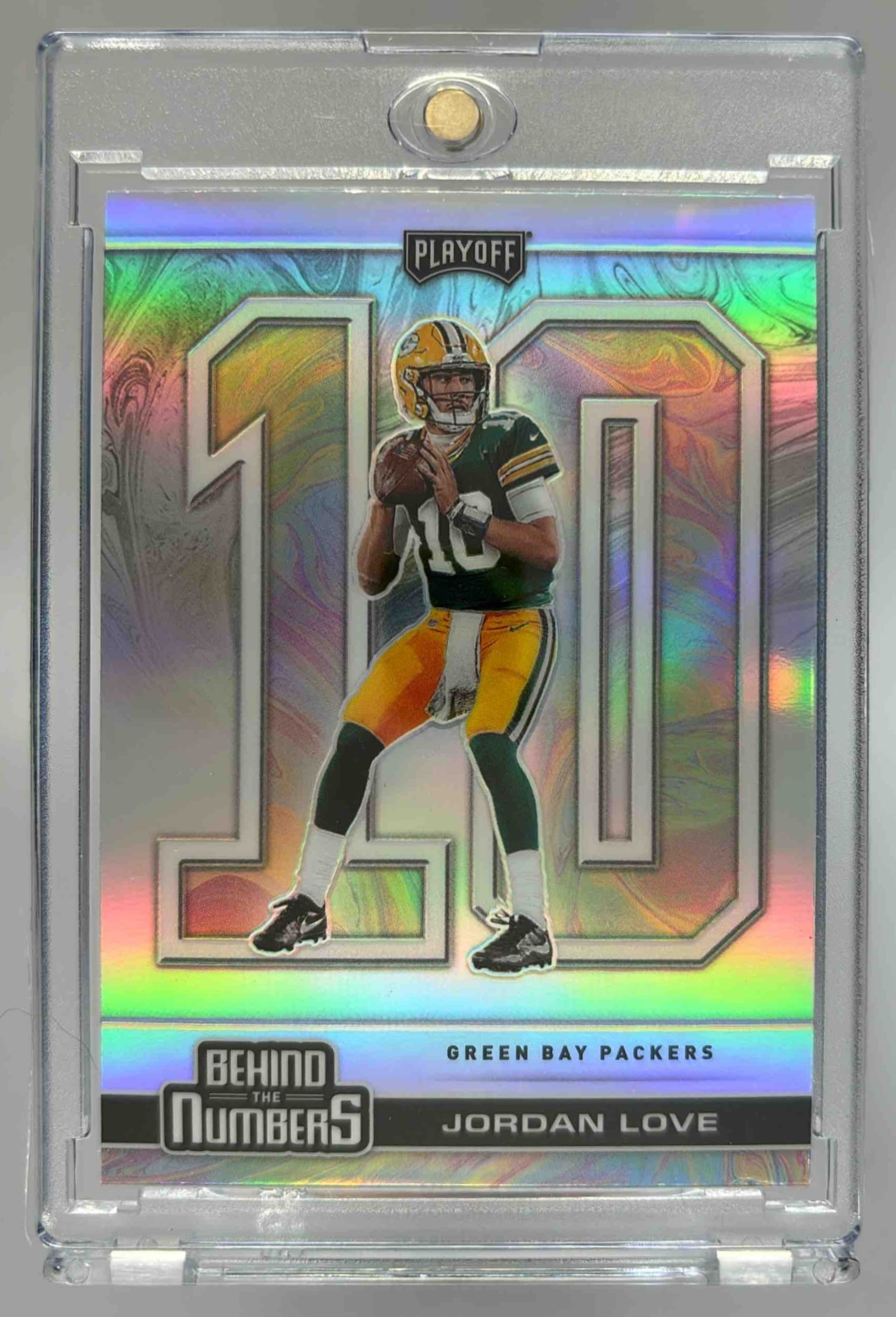 Card image for 2020 Panini Football Prizm Jordan Love #363 RC Green Bay Packers