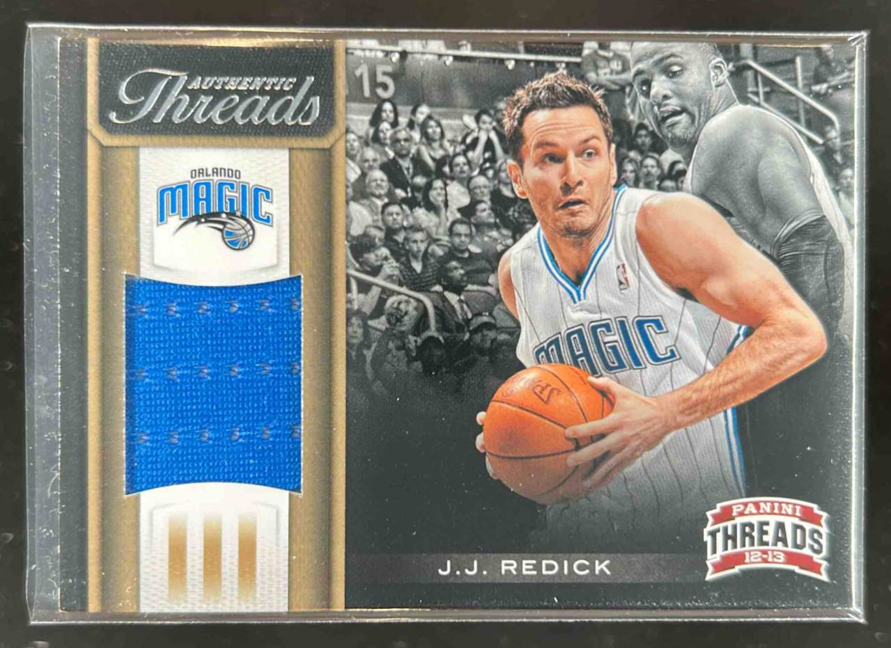 Card image for 2012-13 PANINI THREADS J.J. REDICK AUTHENTIC #40 ORLANDO MAGIC