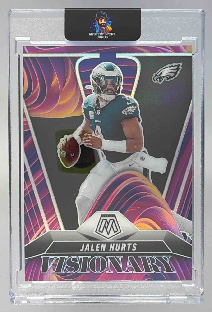 Card image for 2025 Panini Football Honors Jalen Hurts Playoff SSD /99 #9 Philadelphia Eagles