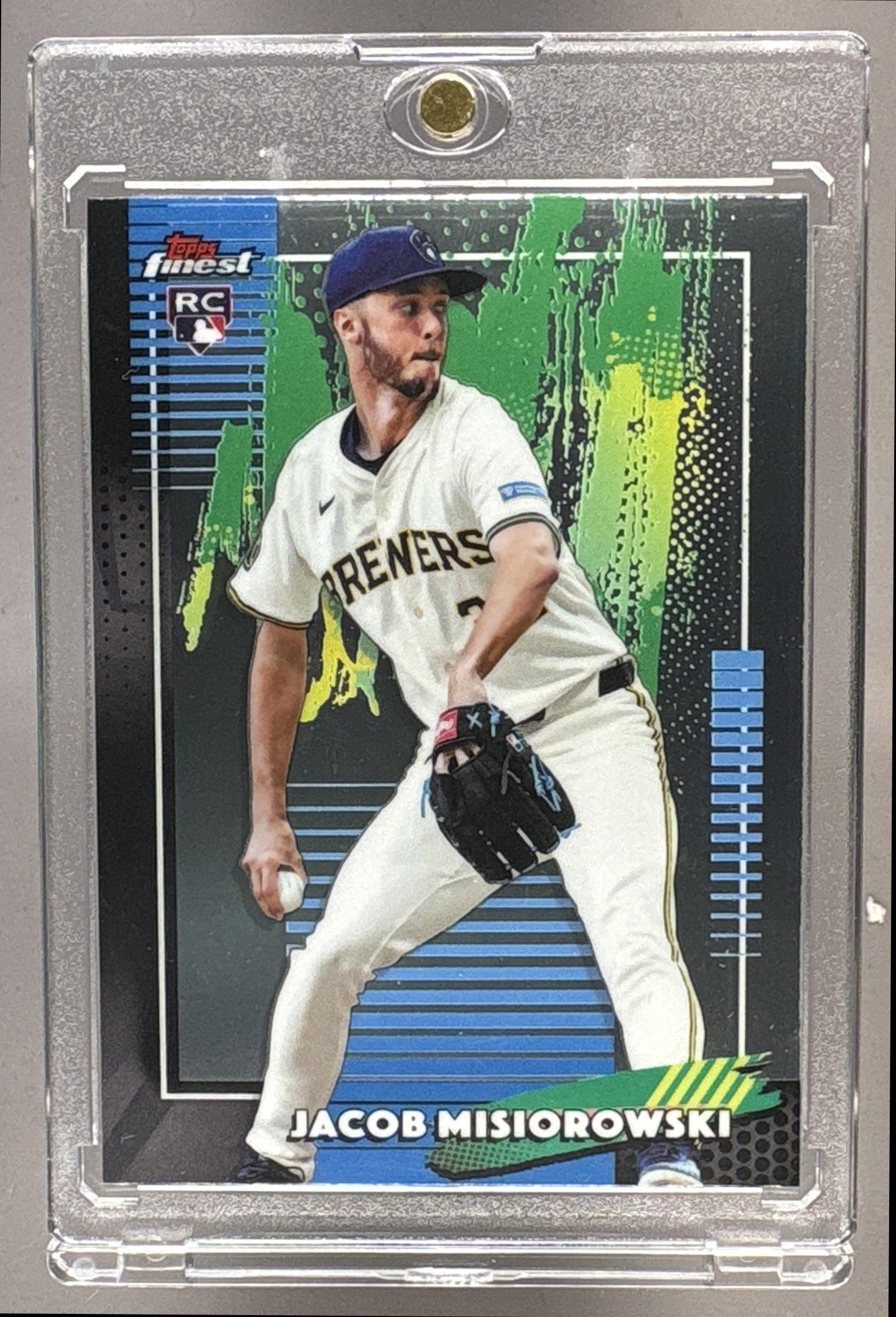 2026 TOPPS FINEST JACOB MISIOROWSKI #82 RC BREWERS