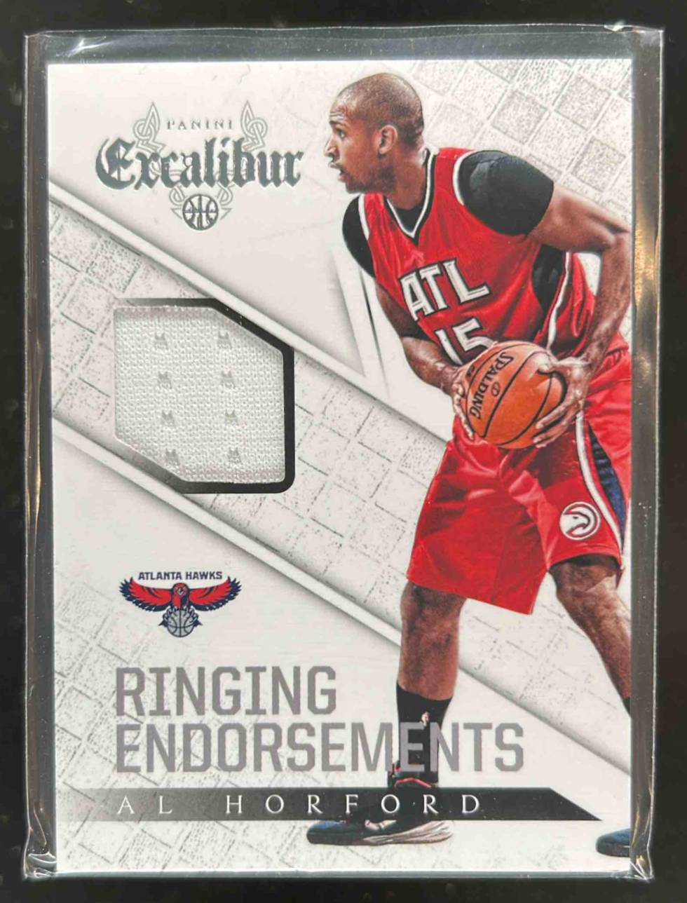 Card image for 2014-15 PANINI EXCALIBUR AL HORFORD RINGING ENDORSEMENTS #20 ATLANTA HAWKS