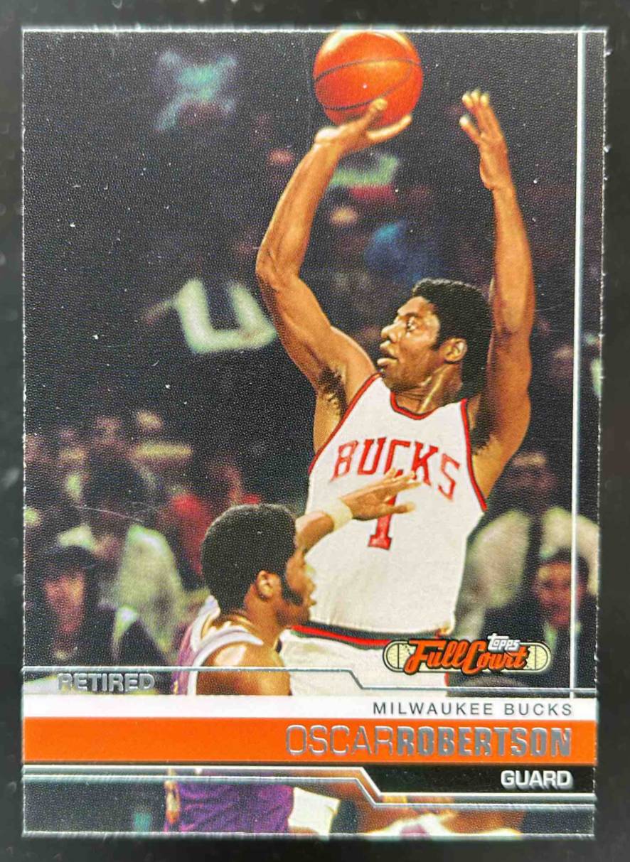 Card image for 2006-07 TOPPS FULL COURT OSCAR ROBERTSON #91 MILWAUKEE BUCKS