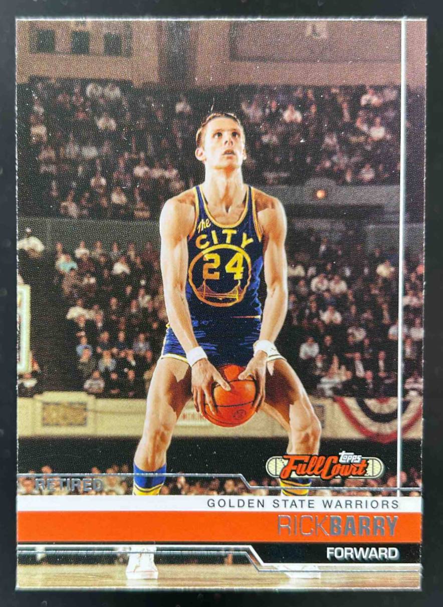 Card image for 2006-07 TOPPS FULL COURT RICK BARRY #92 GOLDEN STATE WARRIORS