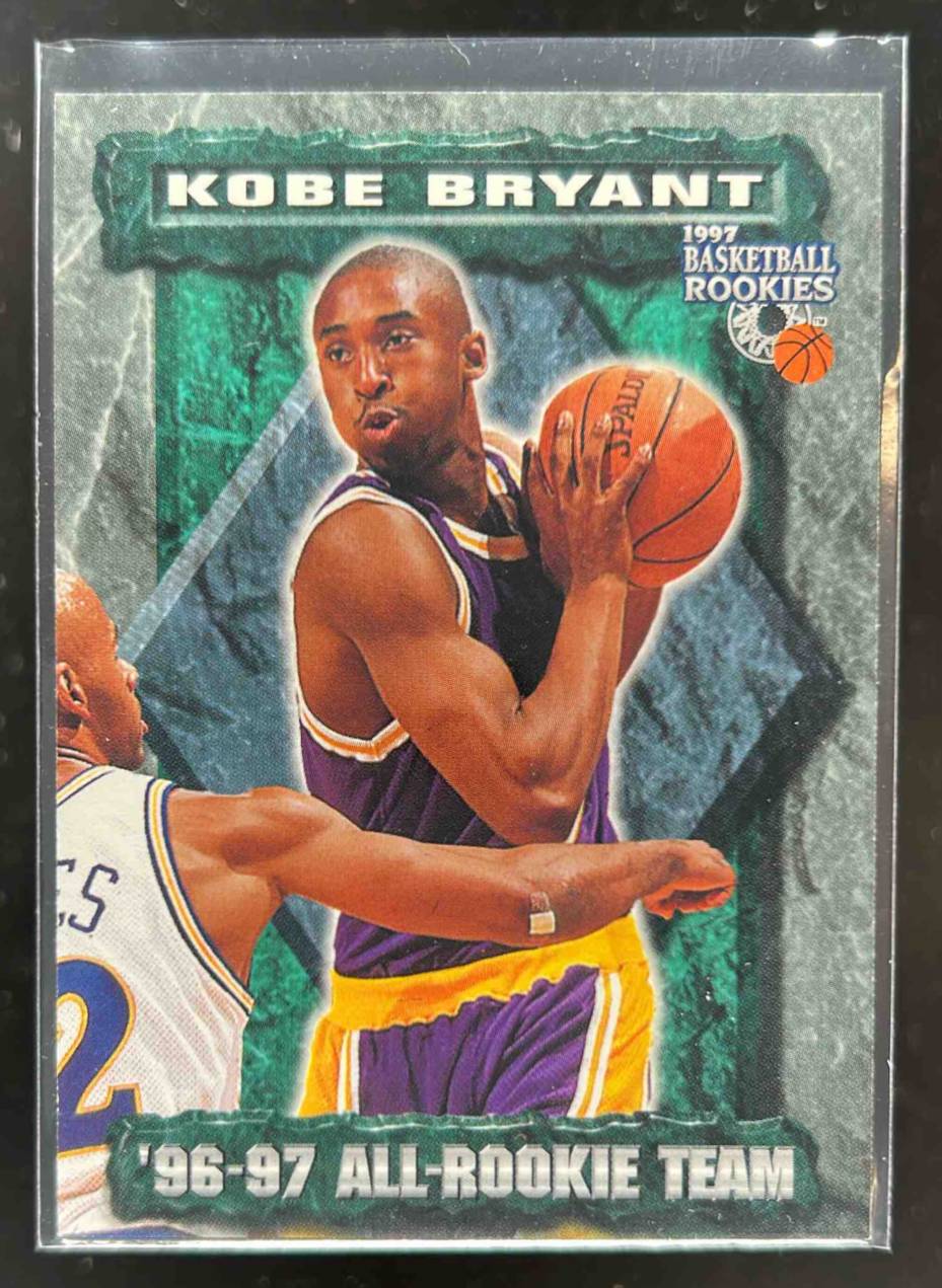 Card image for 1997-98 SCORE BOARD ROOKIES KOBE BRYANT DEAN'S LIST #83 LOS ANGELES LAKERS