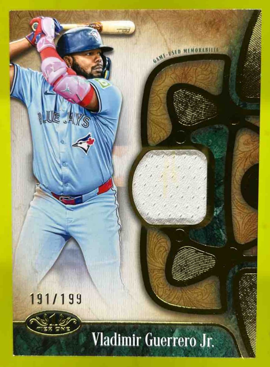 Card image for Vladimir Guerrero Jr. 2026 Topps Tier One Relic /199