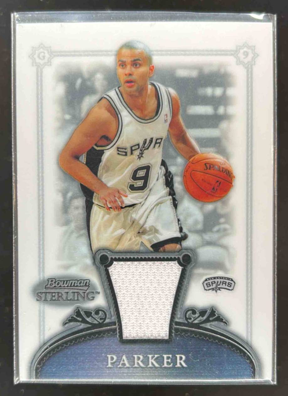 Card image for 2006-07 BOWMAN STERLING TONY PARKER #11 MEM SAN ANTONIO SPURS