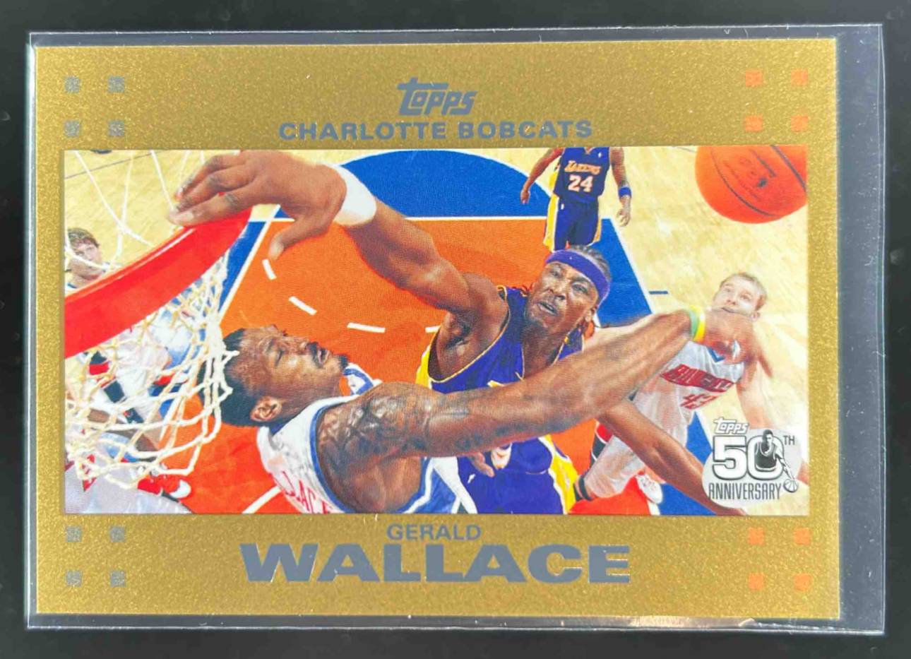 Card image for 2007-08 TOPPS GERALD WALLACE GOLD /2007 #60