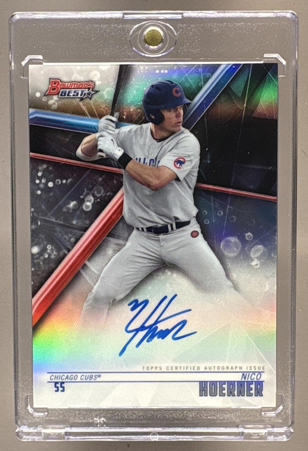 2018 BOWMAN'S BEST NICO HOERNER #B18-NH BEST OF AUTO CUBS
