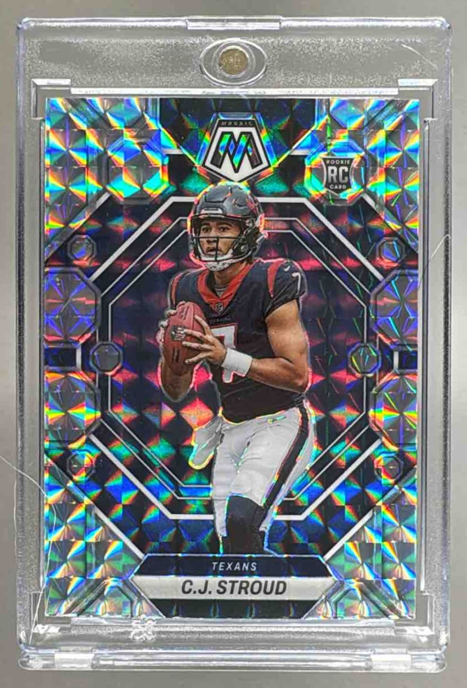 Card image for 2023 Panini Football Mosaic C.J. Stroud #292 RC Houston Texans