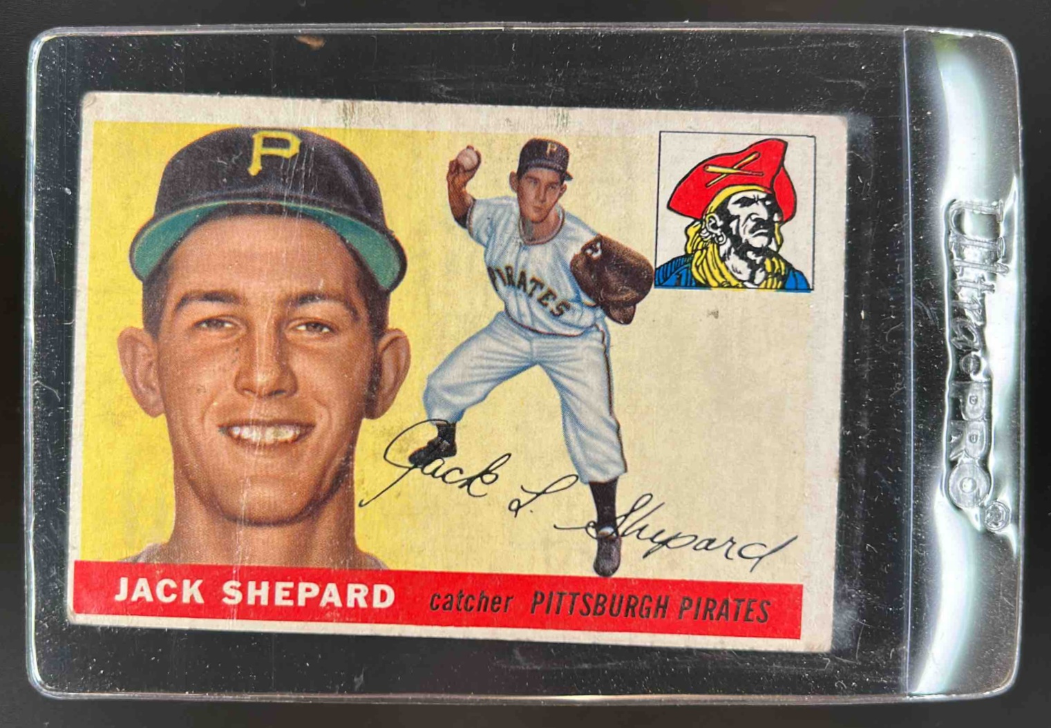 Card image for 1955 TOPPS JACK SHEPARD #73 RC ROOKIE PITTSBURGH PIRATES