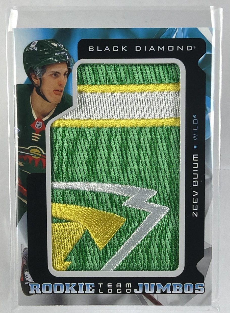 2025-26 Upper Deck Black Diamond Team Logo Jumbo Rookies #RTL-ZB Zeev Buium