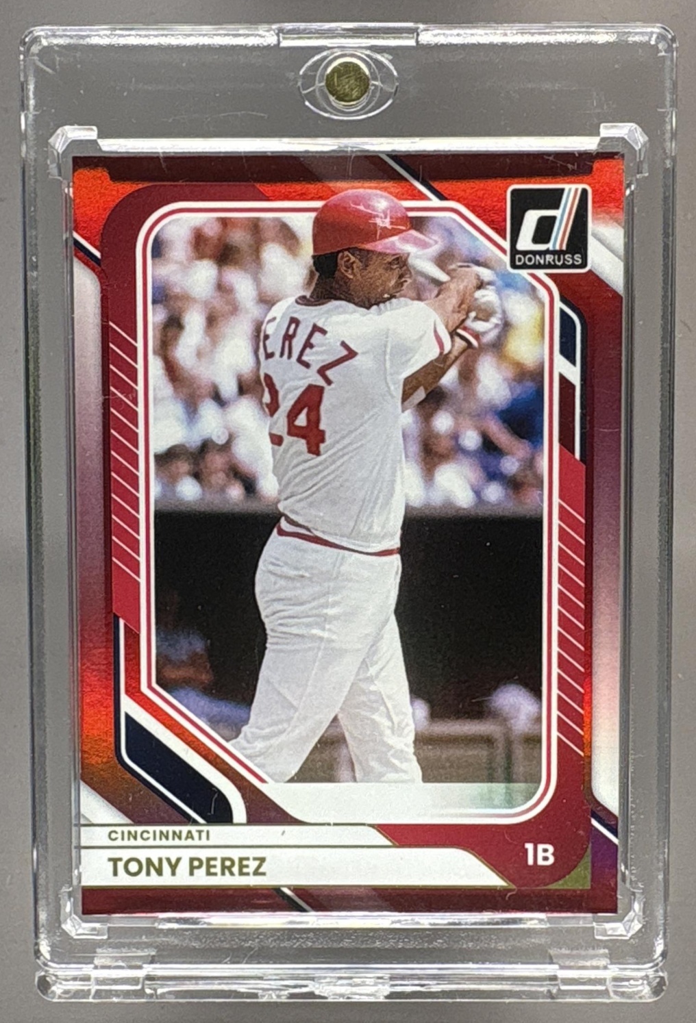 2026 PANINI DONRUSS TONY PEREZ #22 RED 80/250 REDS