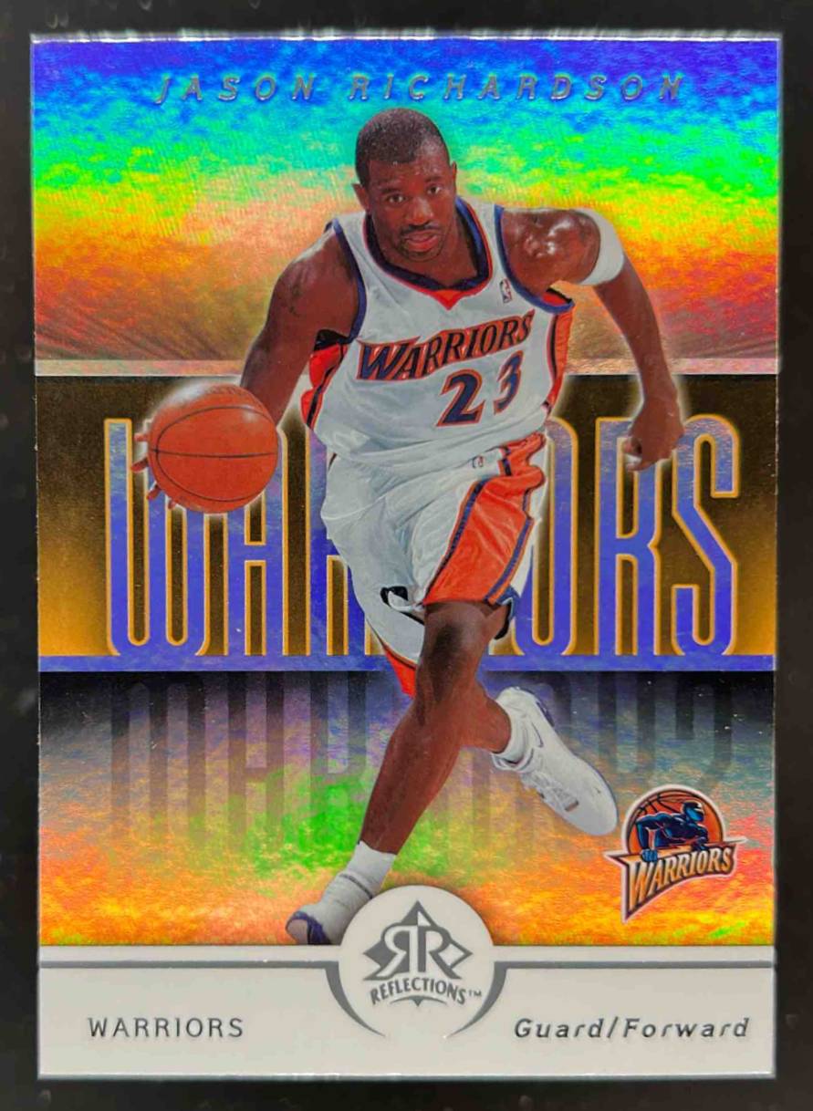 Card image for 2005-06 UPPER DECK REFLECTIONS JASON RICHARDSON #34 GOLDEN STATE WARRIORS