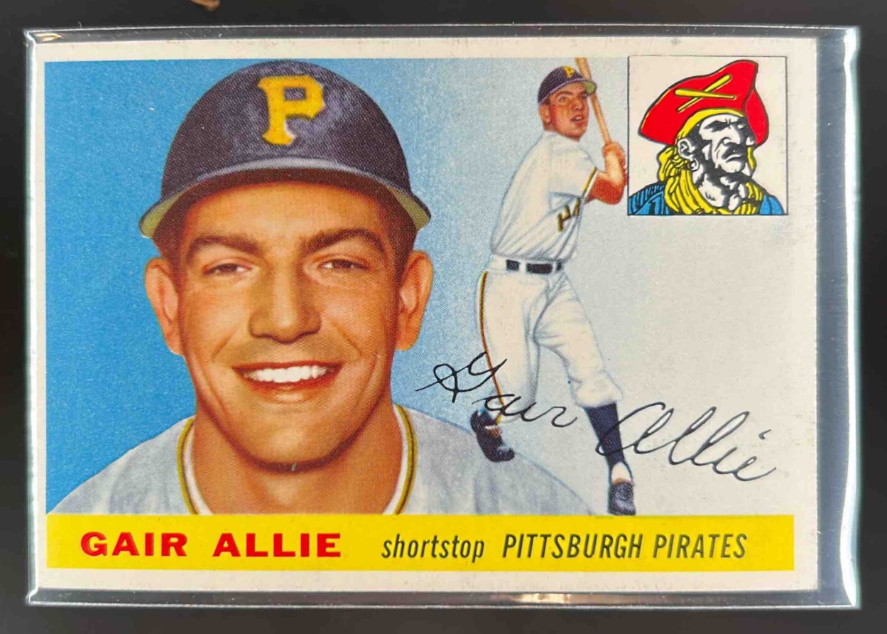 Card image for 1955 TOPPS BASEBALL GAIR ALLIE #59 PITTSBURGH PIRATES