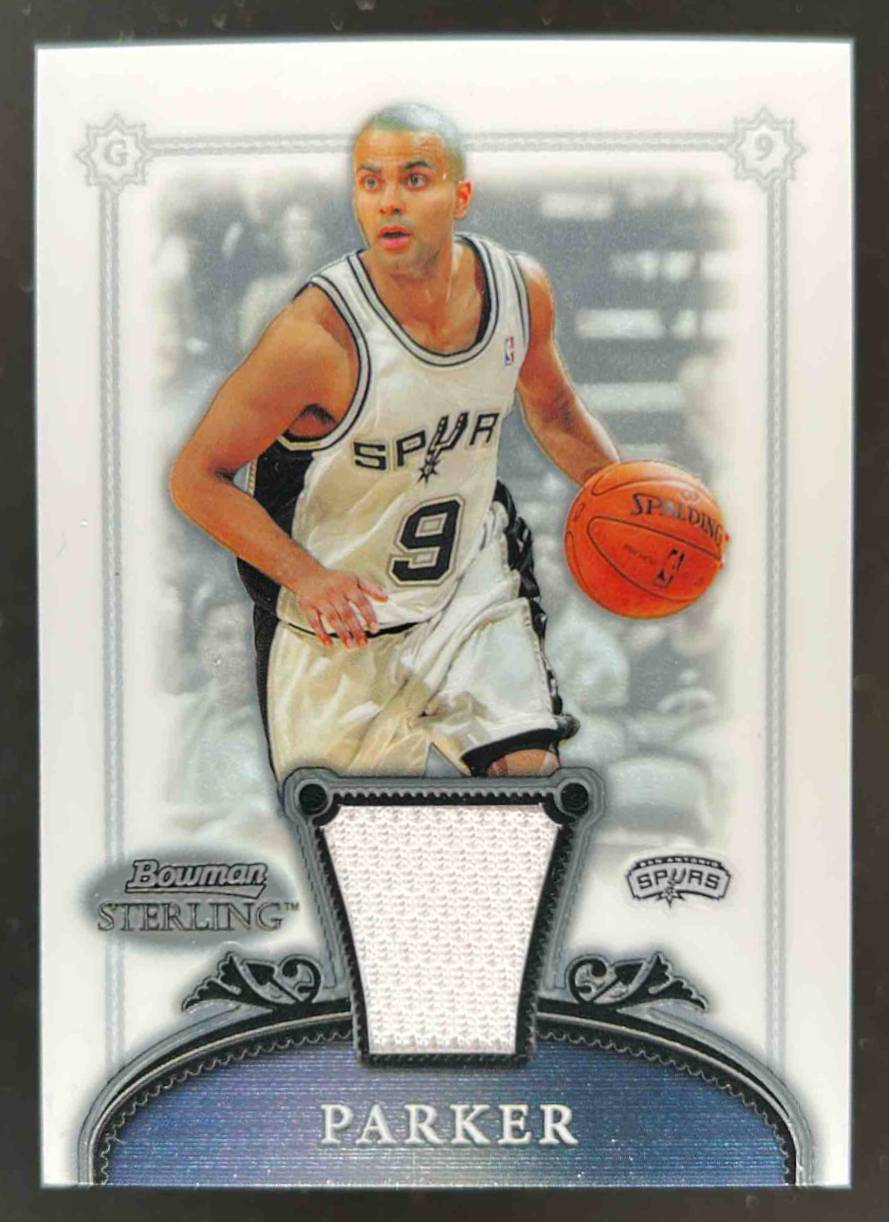 Card image for 2006-07 BOWMAN STERLING TONY PARKER #11 MEM SAN ANTONIO SPURS