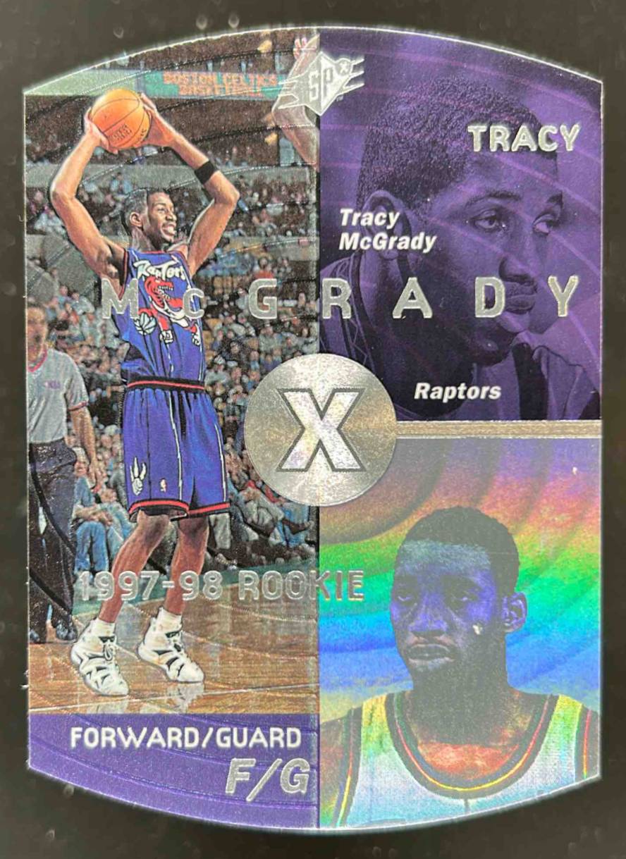 Card image for 1997-98 SPX TRACY MCGRADY #42 RC ROOKIE TORONTO RAPTORS