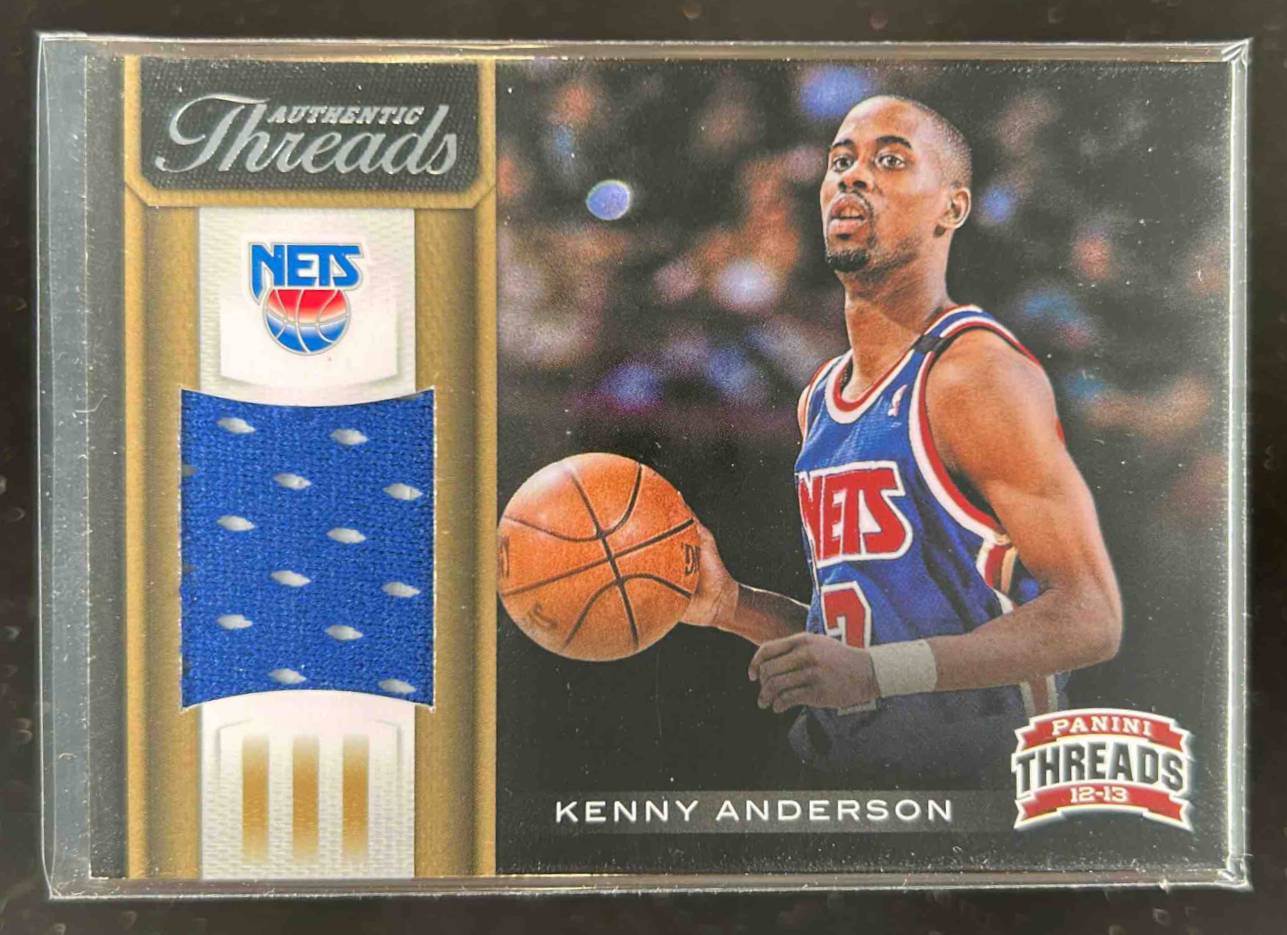 Card image for 2012-13 PANINI THREADS KENNY ANDERSON AUTHENTIC #59