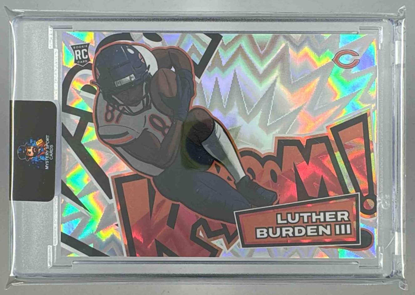 Card image for 2025 Panini Absolute Luther Burden III Kaboom - Horizontal #17 Bears