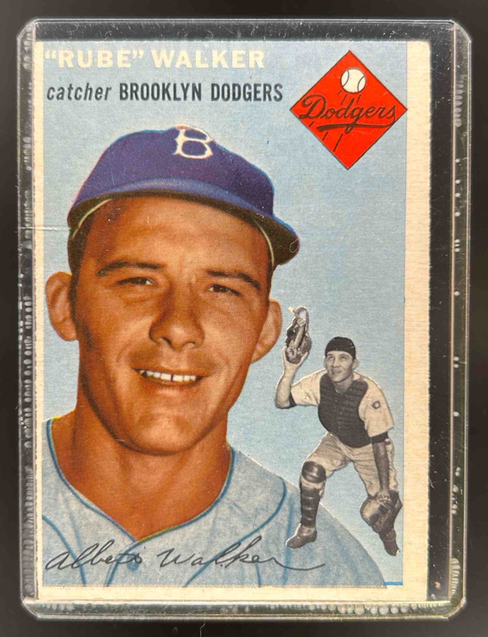 Card image for 1954 TOPPS RUBE WALKER #153