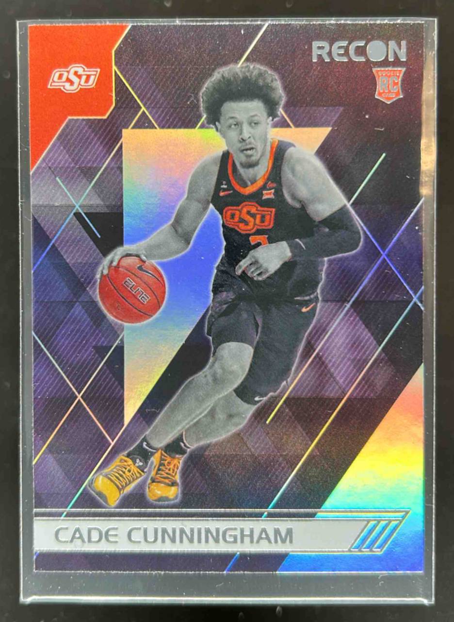 Card image for 2021-22 Panini Chronicles Draft Picks Cade Cunningham #121 RC Rookie