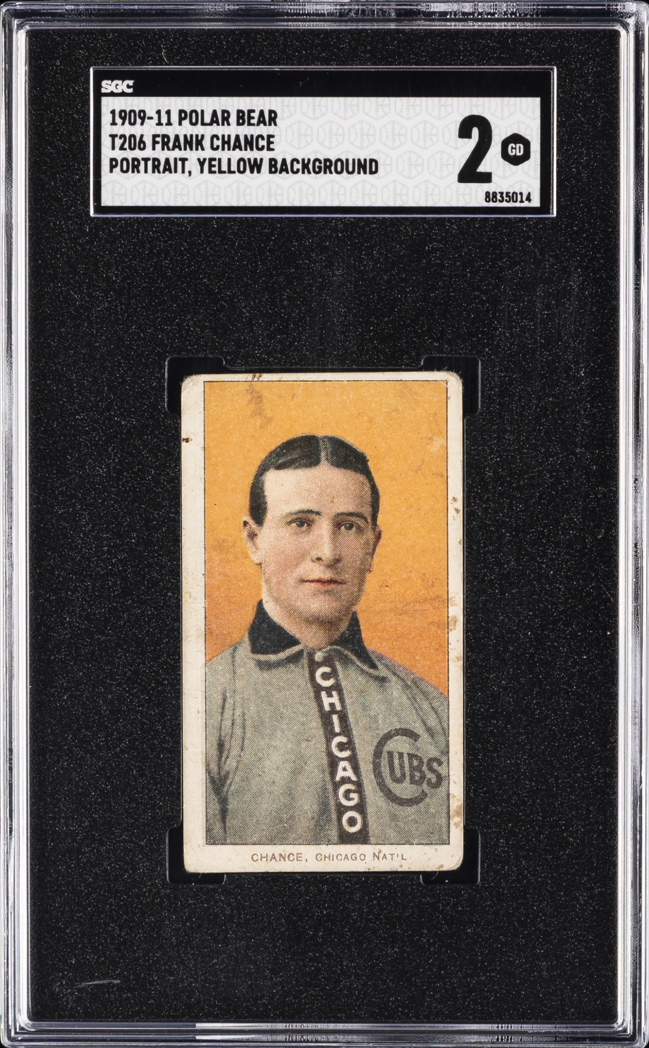 T206 Frank Chance Polar Bear Cubs SGC 2