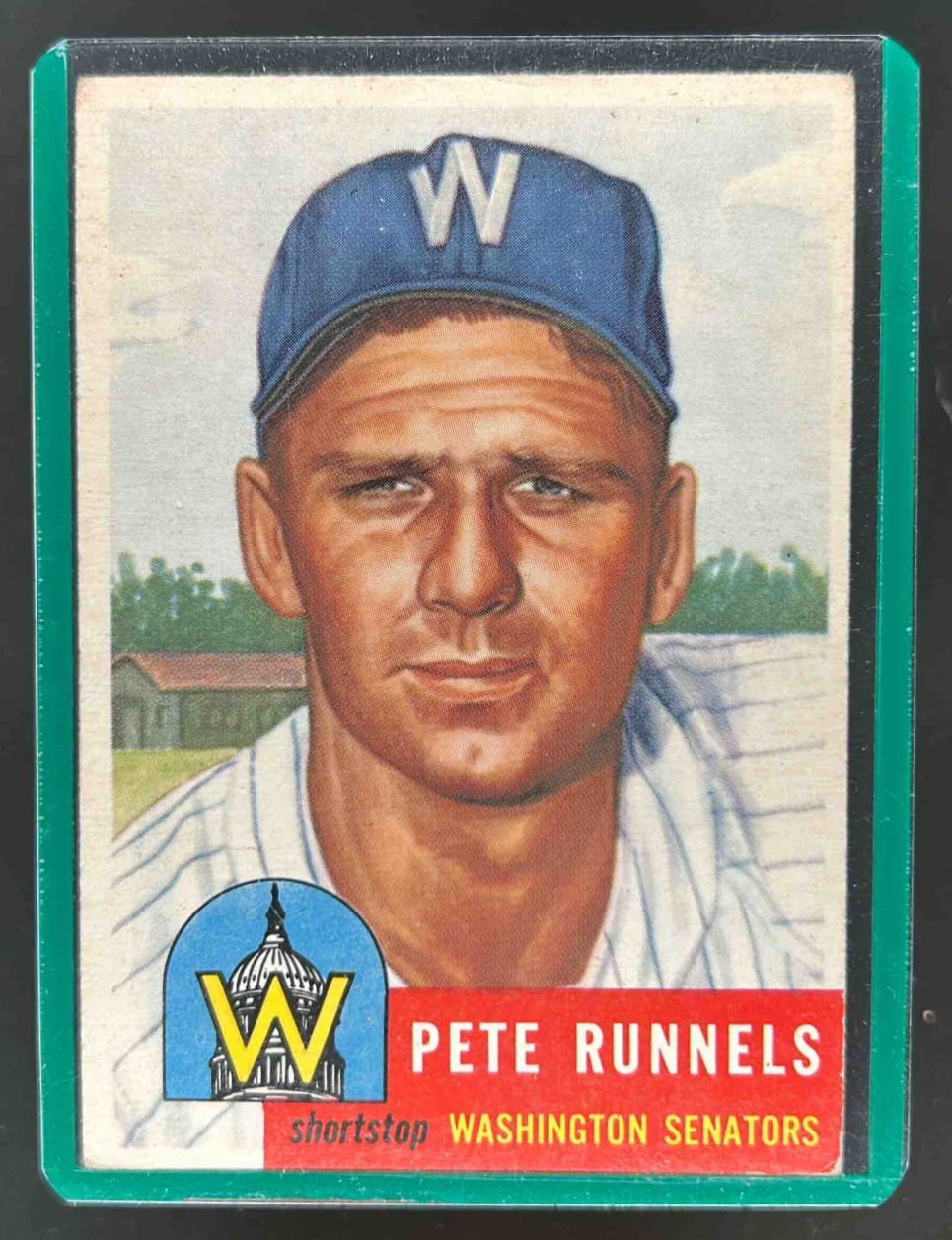 Card image for 1953 TOPPS BASEBALL PETE RUNNELS #219