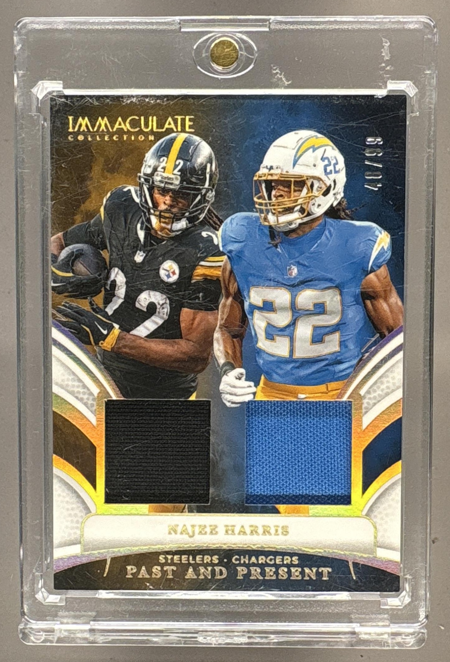 2025 PANINI IMMACULATE COLLECTION NAJEE HARRIS #29 STANDARD JERSEY /49 PATCH