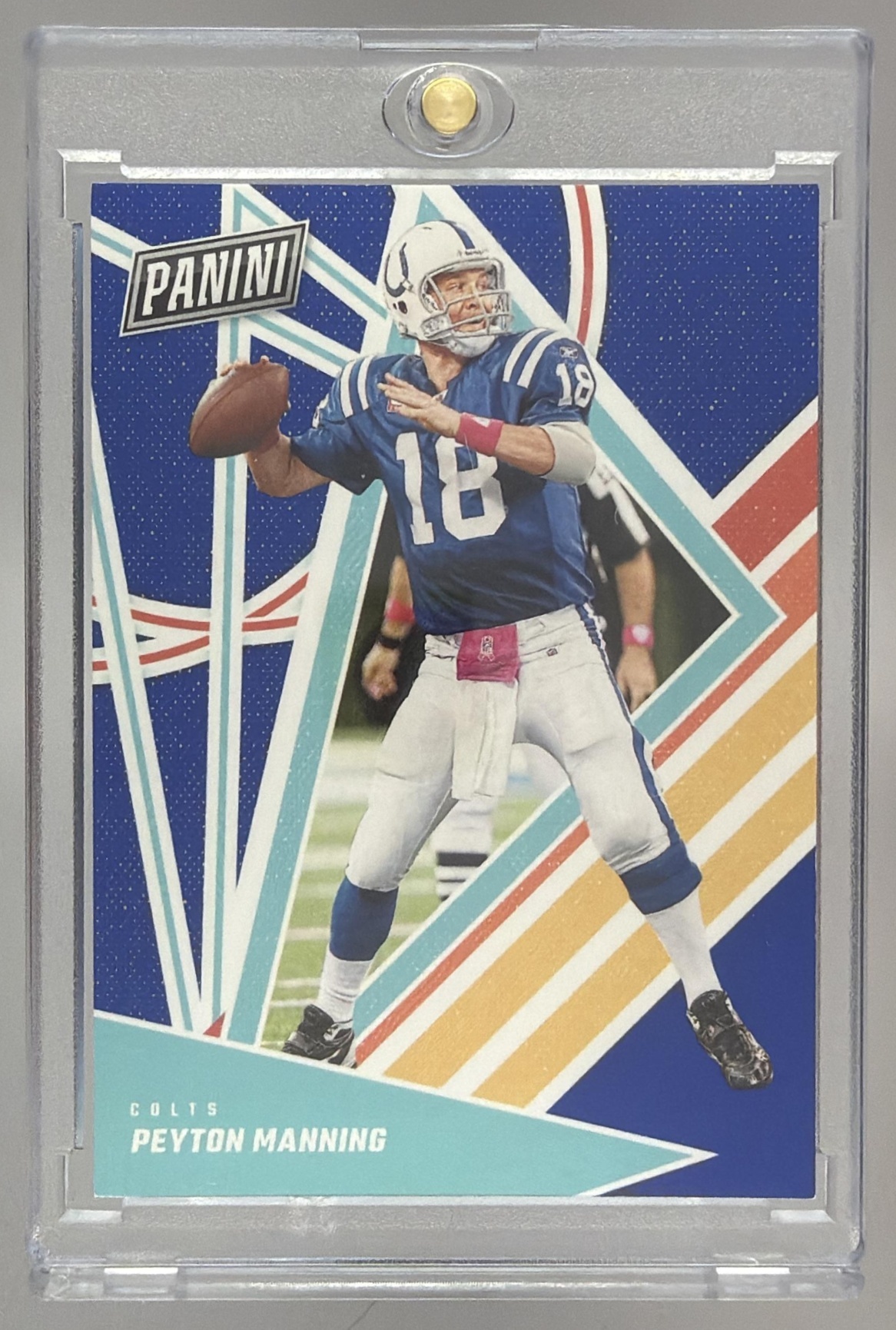 Card image for 2024 Panini Immaculate Peyton Manning Championship Memorabilia /99 #11 Broncos