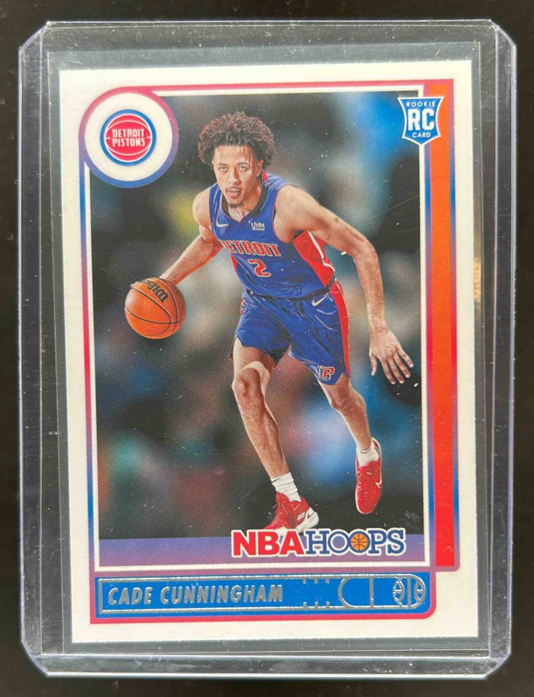 Card image for 2021-22 PANINI HOOPS CADE CUNNINGHAM #201 RC ROOKIE DETROIT PISTONS