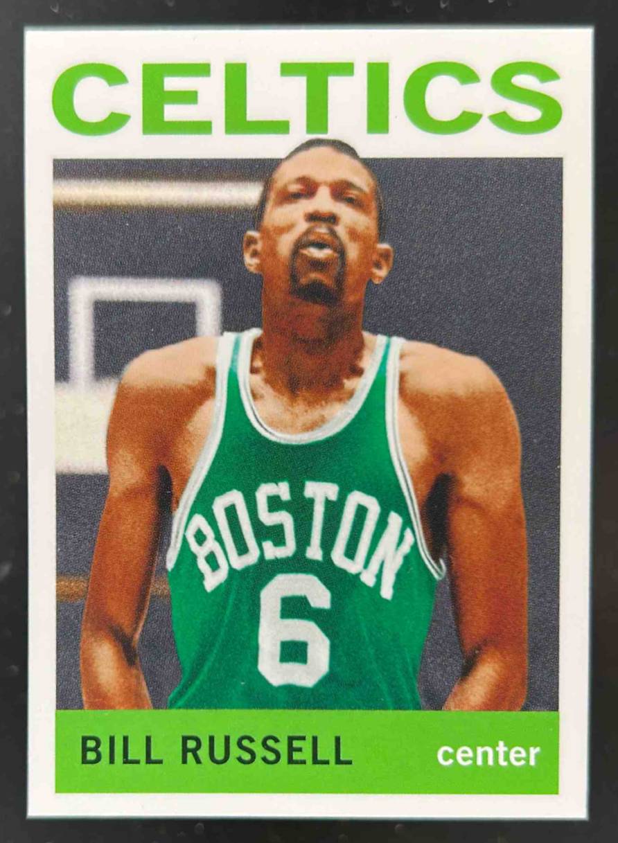 Card image for 2007-08 TOPPS BILL RUSSELL RUSSELL: THE MISSING YEARS #BR64 BOSTON CELTICS